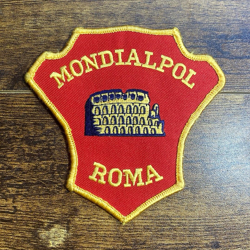 Toppa ricamata polizia