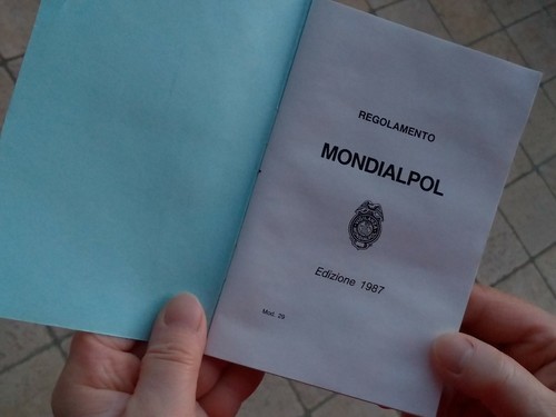 Mondialpol 1987 torino manuale - 1987,